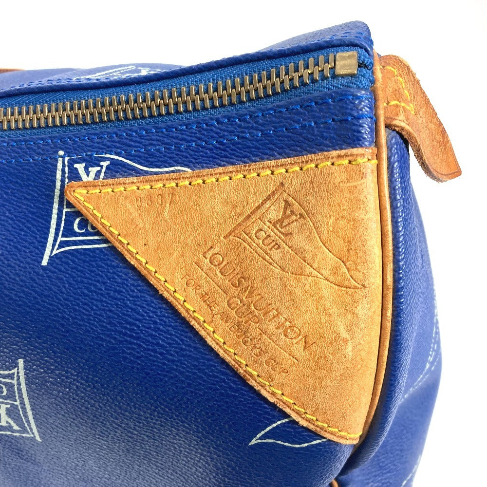 LOUIS VUITTON Boston Duffel bag M80014 Canvas, Leather blue LVCUP Keepall 45 unisex(Unisex) Used Authentic