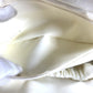 CHANEL Pouch canvas white Bysy line Pouch