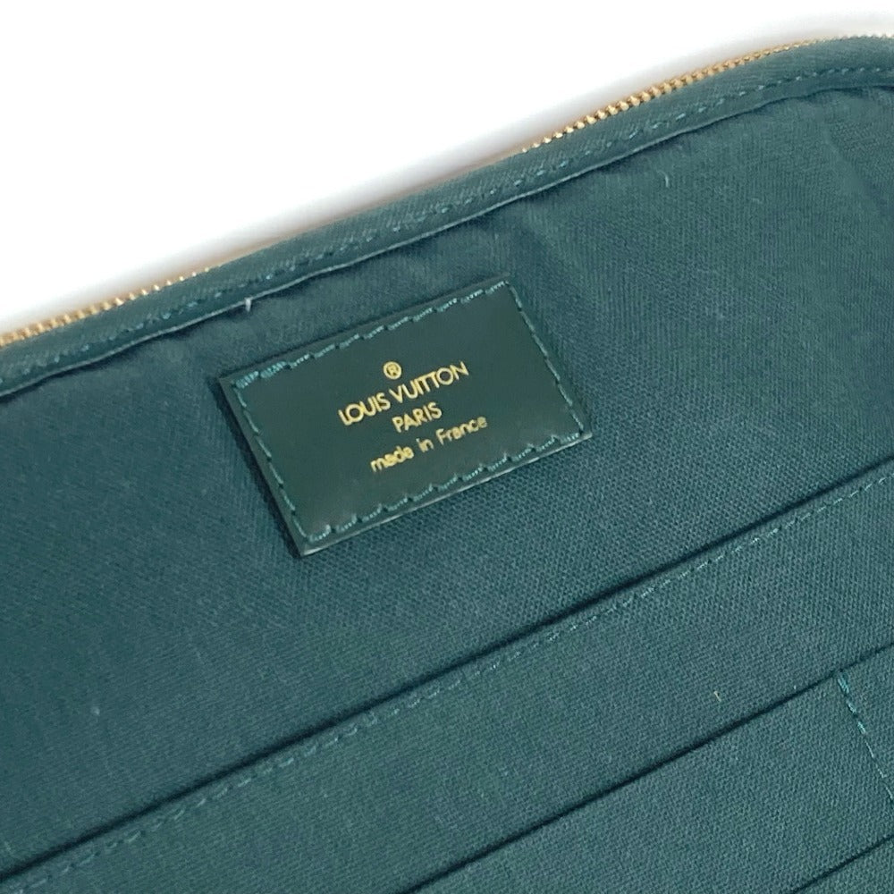 LOUIS VUITTON Shoulder Bag M30764 Taiga Leather khaki Taiga Tula