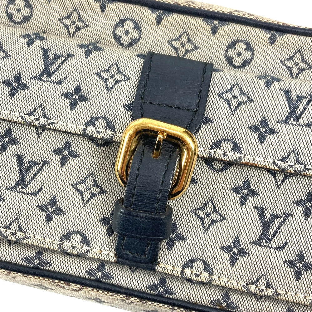 LOUIS VUITTON Shoulder Bag M92217 Monogram mini canvas Navy Monogram Mini Juliet Women Used Authentic