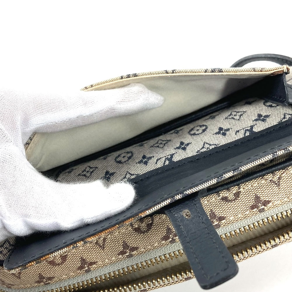 LOUIS VUITTON Shoulder Bag M92217 Monogram mini canvas Navy Monogram Mini Juliet Women Used Authentic