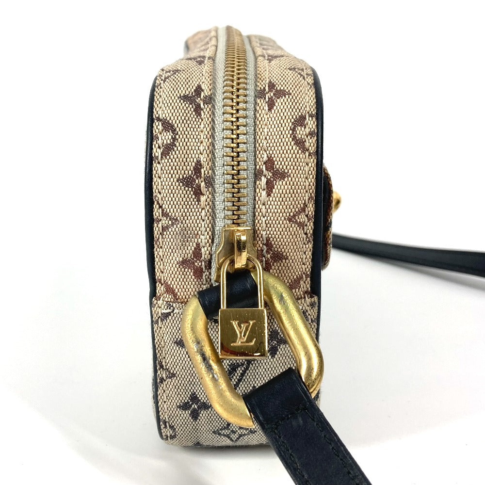 LOUIS VUITTON Shoulder Bag M92217 Monogram mini canvas Navy Monogram Mini Juliet Women Used Authentic