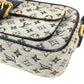 LOUIS VUITTON Shoulder Bag M92217 Monogram mini canvas Navy Monogram Mini Juliet Women Used Authentic