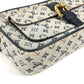 LOUIS VUITTON Shoulder Bag M92217 Monogram mini canvas Navy Monogram Mini Juliet Women Used Authentic