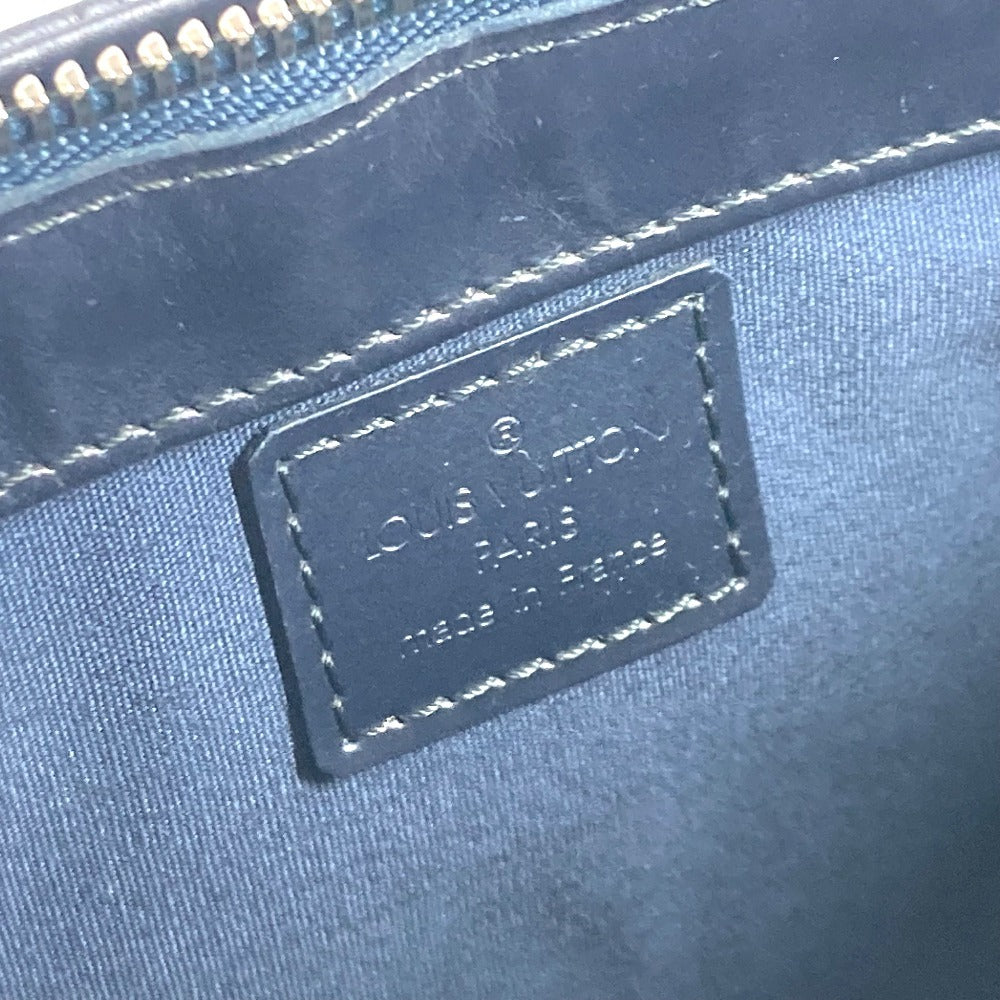 LOUIS VUITTON Shoulder Bag M55145 Monogram mat leather Navy Monogram mat Fowler Women Used Authentic