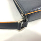 LOUIS VUITTON Shoulder Bag M55145 Monogram mat leather Navy Monogram mat Fowler Women Used Authentic