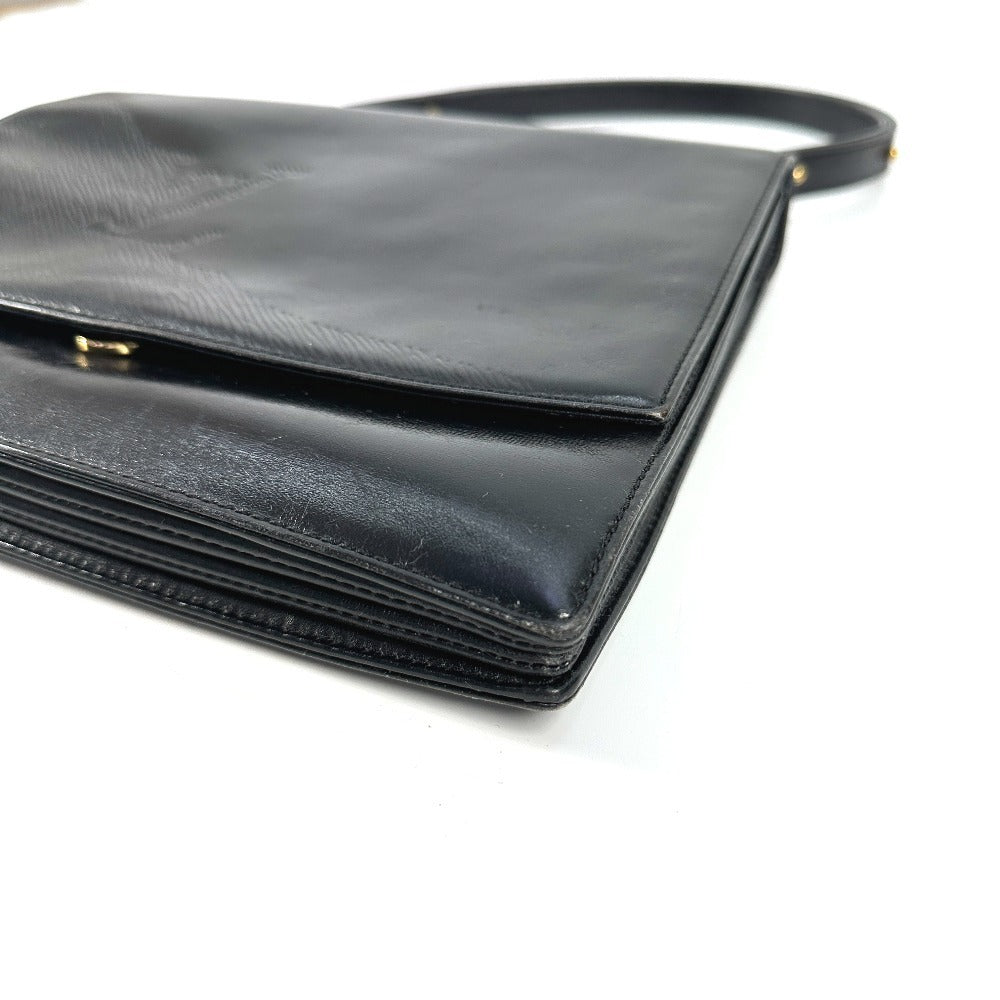 LOUIS VUITTON Handbag M63932 leather black Opera line Delph
