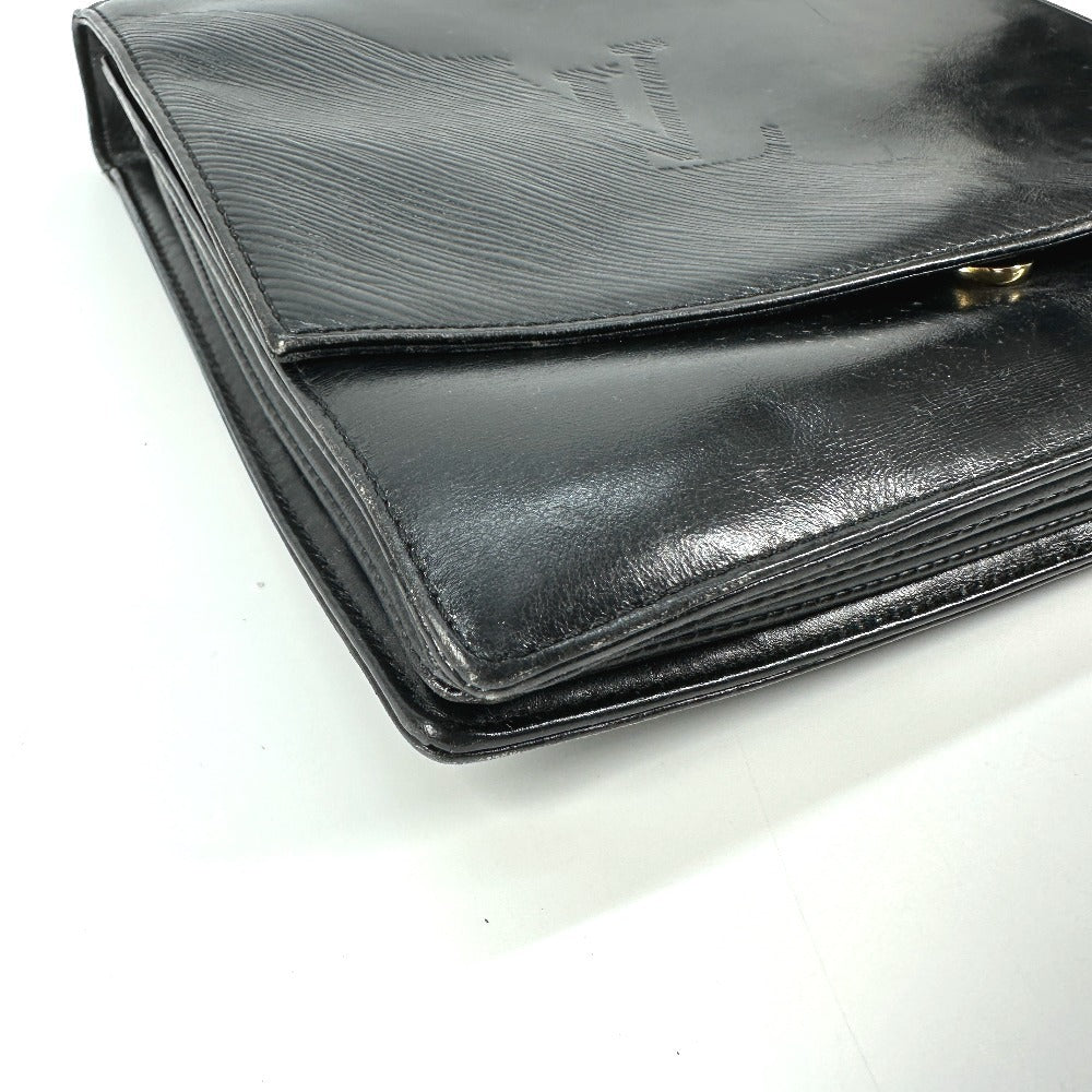 LOUIS VUITTON Handbag M63932 leather black Opera line Delph
