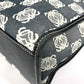 LOEWE Business bag Leather / canvas Gray type Anagram logo