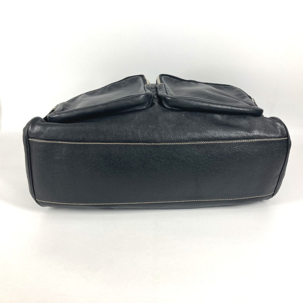 GUCCI Boston Duffel bag 201847 leather black hysteria logo unisex(Unisex) Used Authentic
