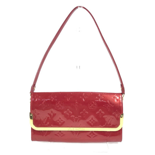 LOUIS VUITTON Shoulder Bag M91550 Monogram Vernis Canvas Red Monogram Vernis Rossmore MM