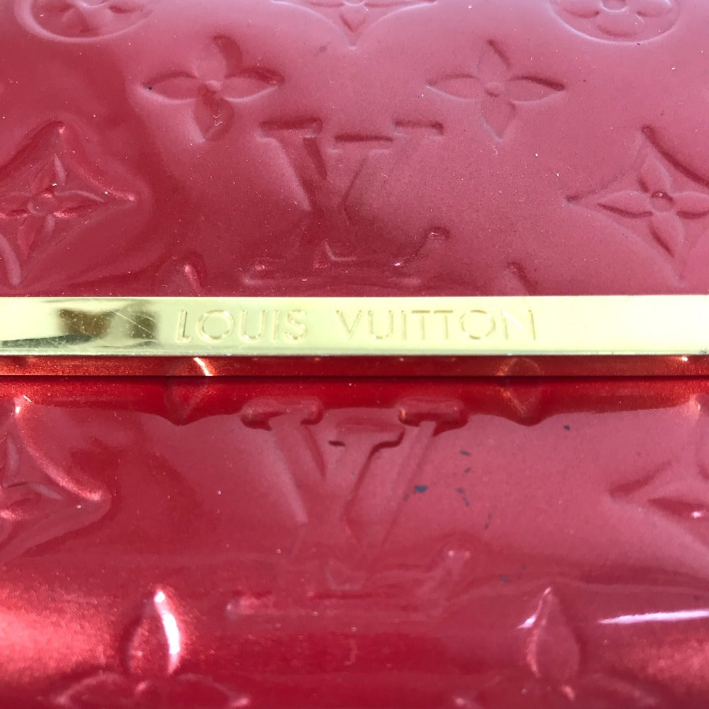 LOUIS VUITTON Shoulder Bag M91550 Monogram Vernis Canvas Red Monogram Vernis Rossmore MM