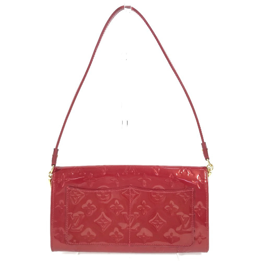 LOUIS VUITTON Shoulder Bag M91550 Monogram Vernis Canvas Red Monogram Vernis Rossmore MM