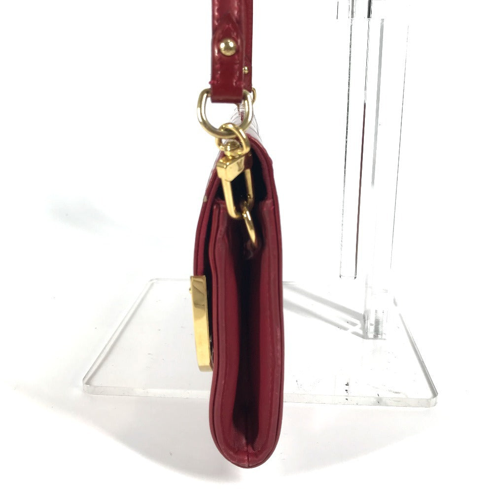 LOUIS VUITTON Shoulder Bag M91550 Monogram Vernis Canvas Red Monogram Vernis Rossmore MM