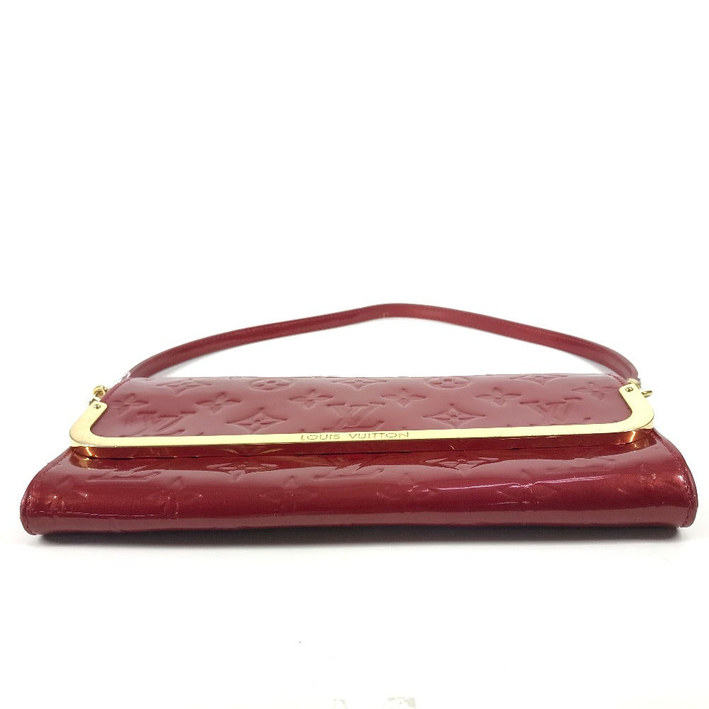 LOUIS VUITTON Shoulder Bag M91550 Monogram Vernis Canvas Red Monogram Vernis Rossmore MM
