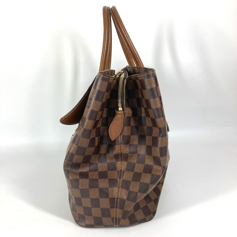 LOUIS VUITTON Handbag N41273 Damier canvas Brown Damier Ascot Women Used Authentic