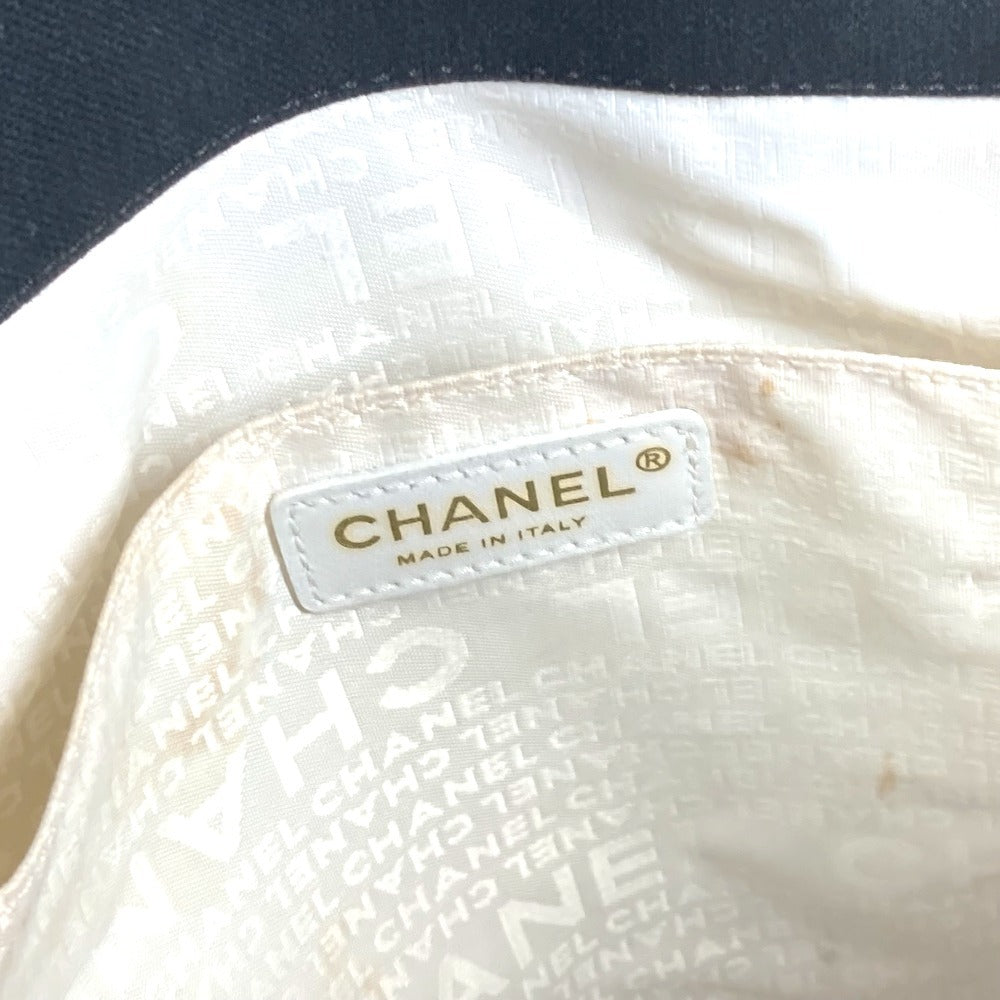 CHANEL Shoulder Bag canvas black CC COCO Mark Women Used Authentic