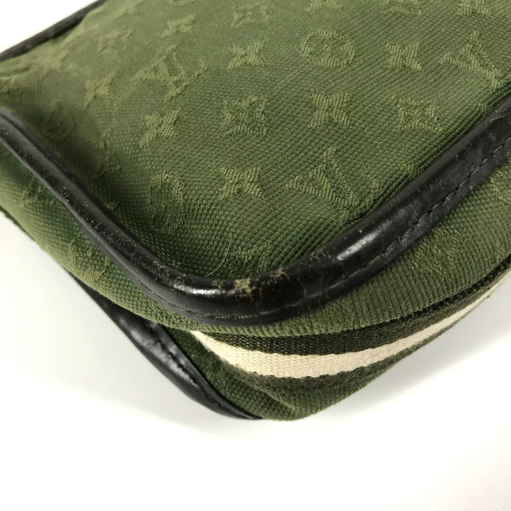 LOUIS VUITTON Shoulder Bag M92332 Monogram mini canvas khaki Monogram mini Catrain