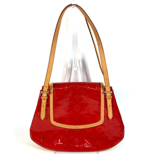 LOUIS VUITTON Shoulder Bag M91287 Monogram Vernis Red Monogram Vernis Skein Bay GM