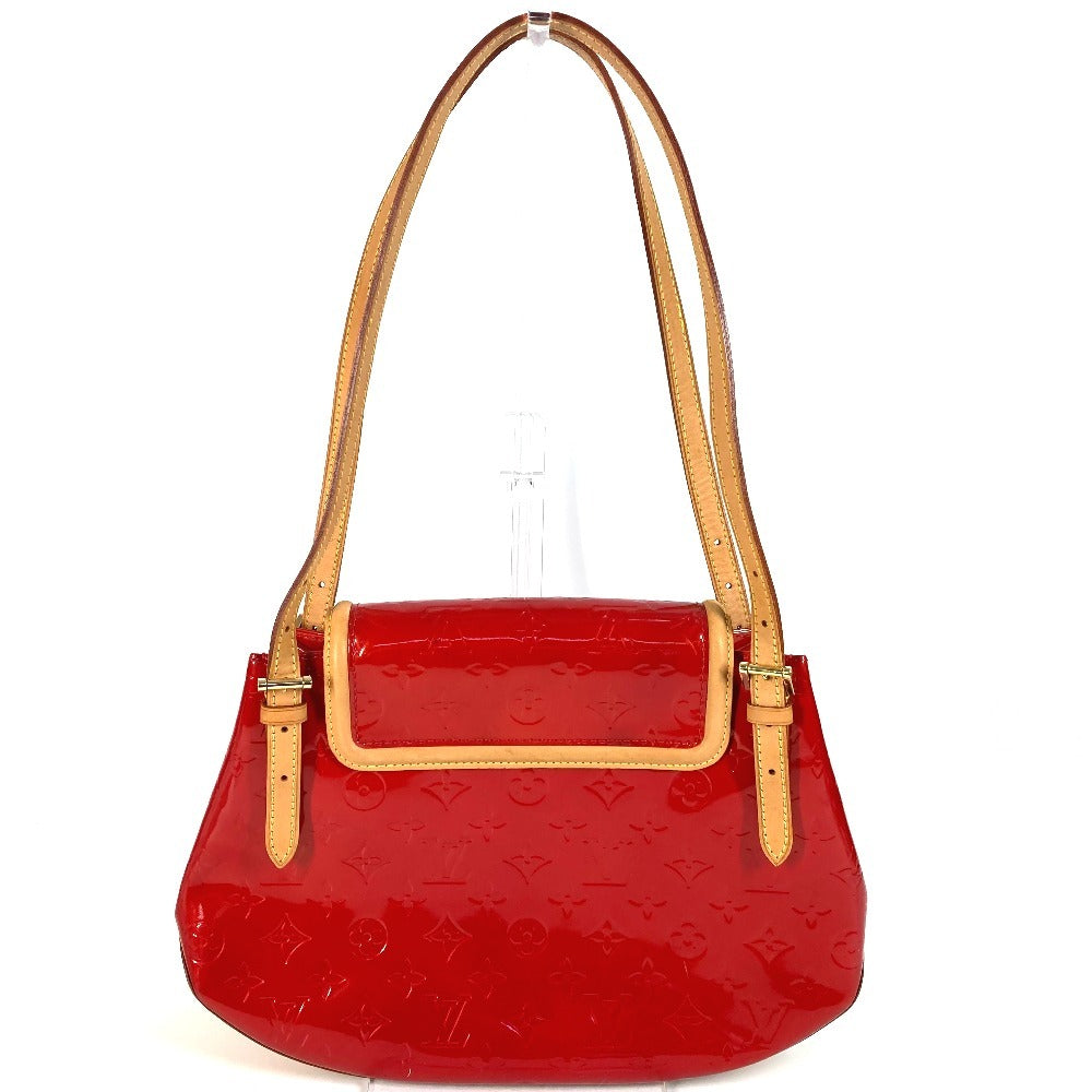 LOUIS VUITTON Shoulder Bag M91287 Monogram Vernis Red Monogram Vernis Skein Bay GM