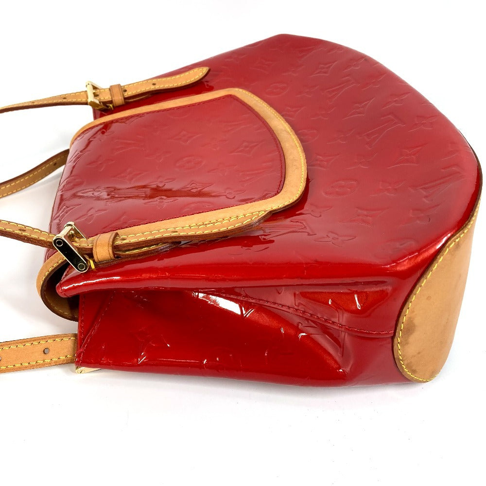 LOUIS VUITTON Shoulder Bag M91287 Monogram Vernis Red Monogram Vernis Skein Bay GM