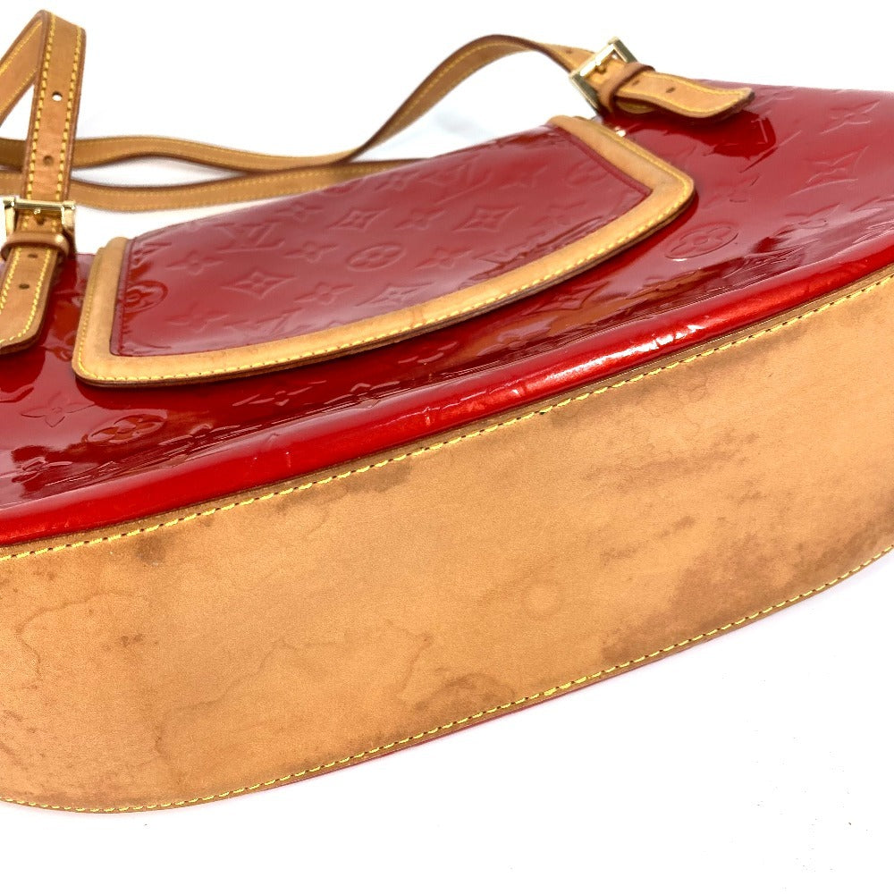 LOUIS VUITTON Shoulder Bag M91287 Monogram Vernis Red Monogram Vernis Skein Bay GM