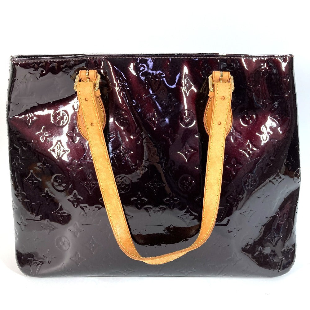 LOUIS VUITTON Shoulder Bag M91994 Monogram Vernis Canvas purple Monogram Vernis Brentwood Women Used Authentic
