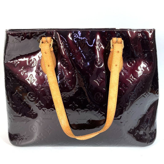 LOUIS VUITTON Shoulder Bag M91994 Monogram Vernis Canvas purple Monogram Vernis Brentwood Women Used Authentic
