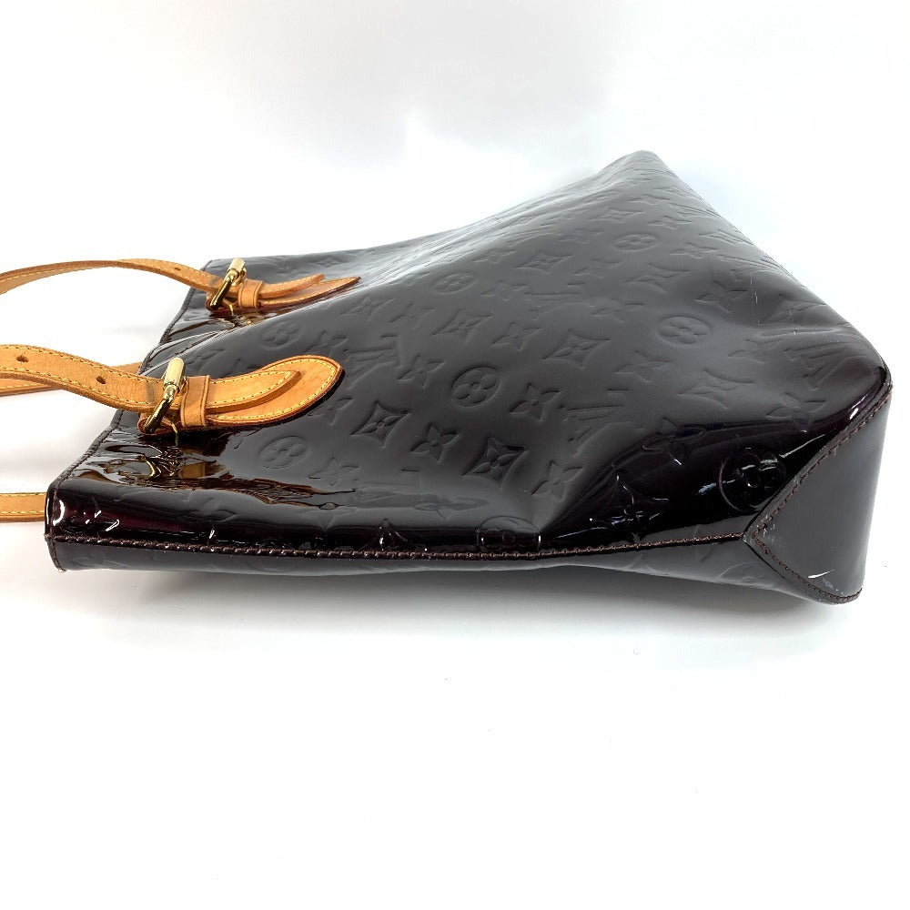 LOUIS VUITTON Shoulder Bag M91994 Monogram Vernis Canvas purple Monogram Vernis Brentwood Women Used Authentic