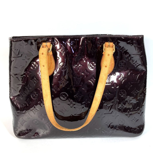LOUIS VUITTON Shoulder Bag M91994 Monogram Vernis Canvas purple Monogram Vernis Brentwood Women Used Authentic