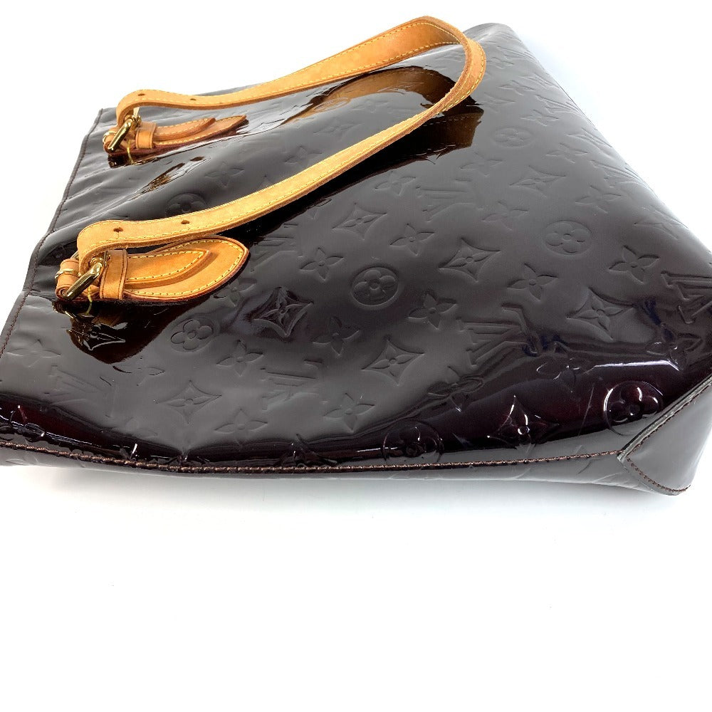 LOUIS VUITTON Shoulder Bag M91994 Monogram Vernis Canvas purple Monogram Vernis Brentwood Women Used Authentic
