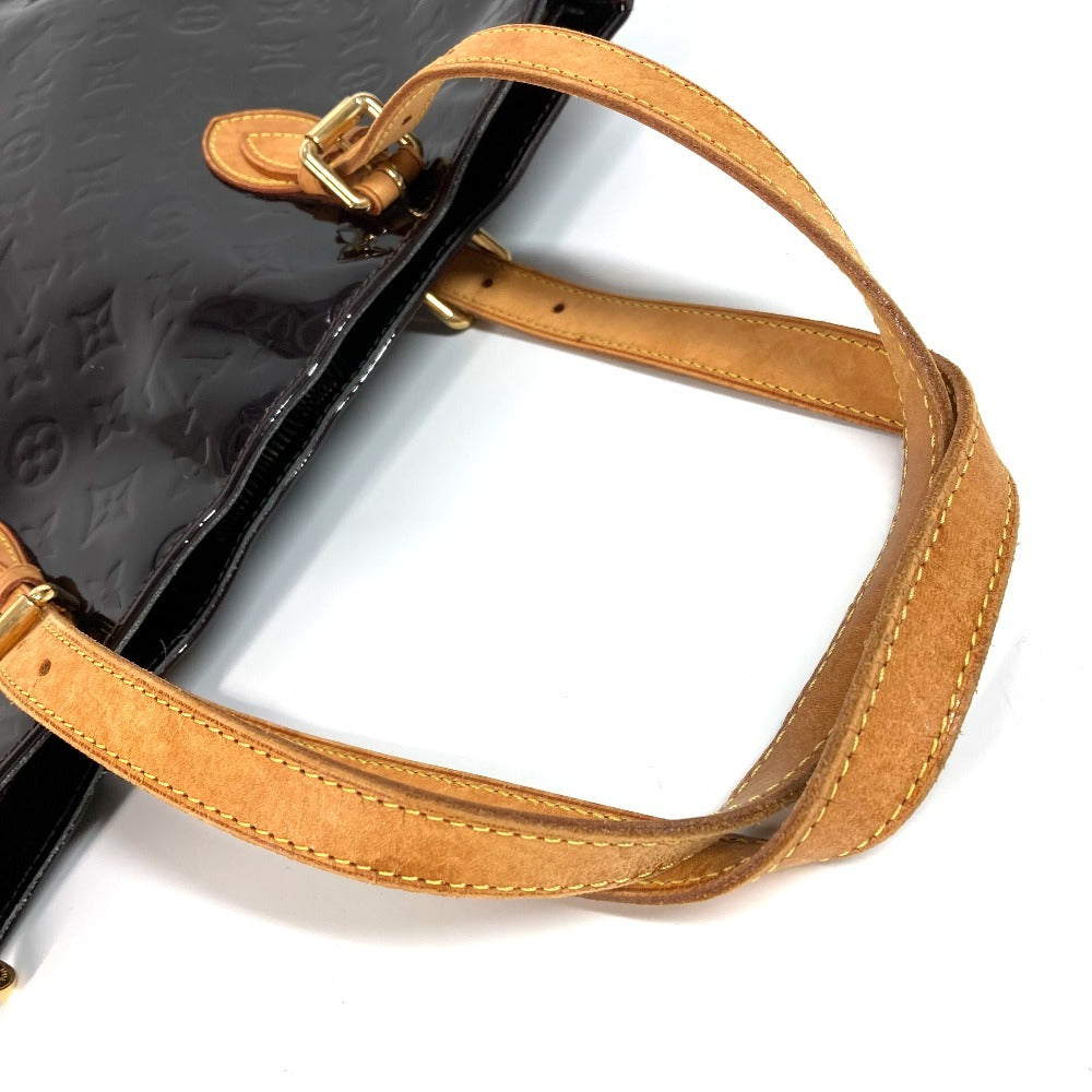 LOUIS VUITTON Shoulder Bag M91994 Monogram Vernis Canvas purple Monogram Vernis Brentwood Women Used Authentic