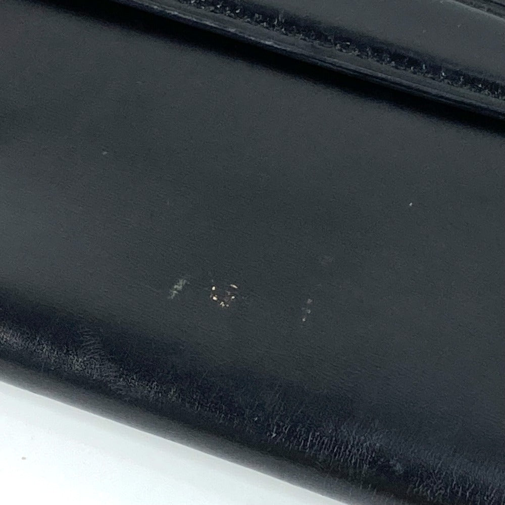LOUIS VUITTON Clutch bag M63952 leather black Opera line Mycenae