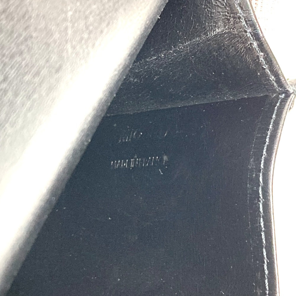 LOUIS VUITTON Clutch bag M63952 leather black Opera line Mycenae