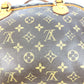 LOUIS VUITTON Shoulder Bag M95565 Monogram canvas Brown Monogram Montorgueil PM