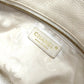CHANEL Shoulder Bag leather white Shoulder CC COCO Mark logo