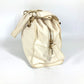 CHANEL Shoulder Bag leather white Shoulder CC COCO Mark logo
