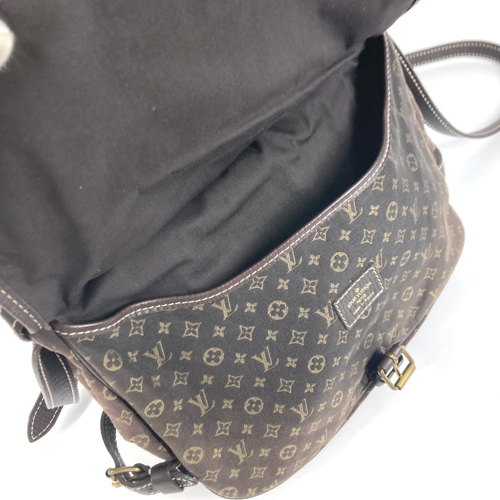 LOUIS VUITTON Shoulder Bag M95227 Monogram Mini-LinCanvas Brown Monogram mini run Saumur 30