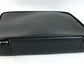 LOUIS VUITTON Handbag M30832 Taiga Leather black Taiga Porto Ordinatur Odessa Computer Case Women Used Authentic