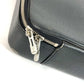 LOUIS VUITTON Handbag M30832 Taiga Leather black Taiga Porto Ordinatur Odessa Computer Case Women Used Authentic