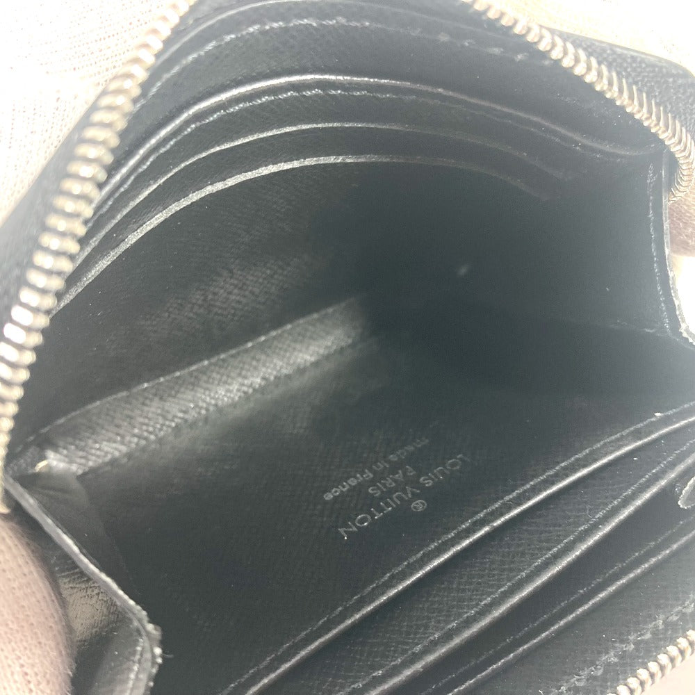 LOUIS VUITTON Coin case M60152 Epi Leather black Epi Zippy Coin Perth mens Used Authentic