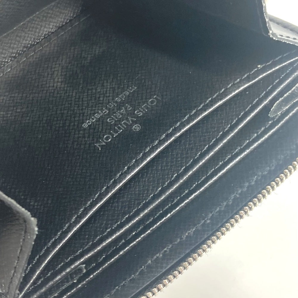 LOUIS VUITTON Coin case M60152 Epi Leather black Epi Zippy Coin Perth mens Used Authentic