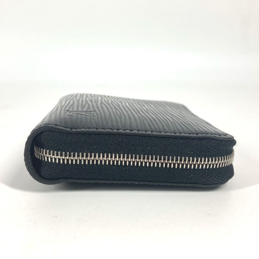 LOUIS VUITTON Coin case M60152 Epi Leather black Epi Zippy Coin Perth mens Used Authentic