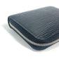 LOUIS VUITTON Coin case M60152 Epi Leather black Epi Zippy Coin Perth mens Used Authentic