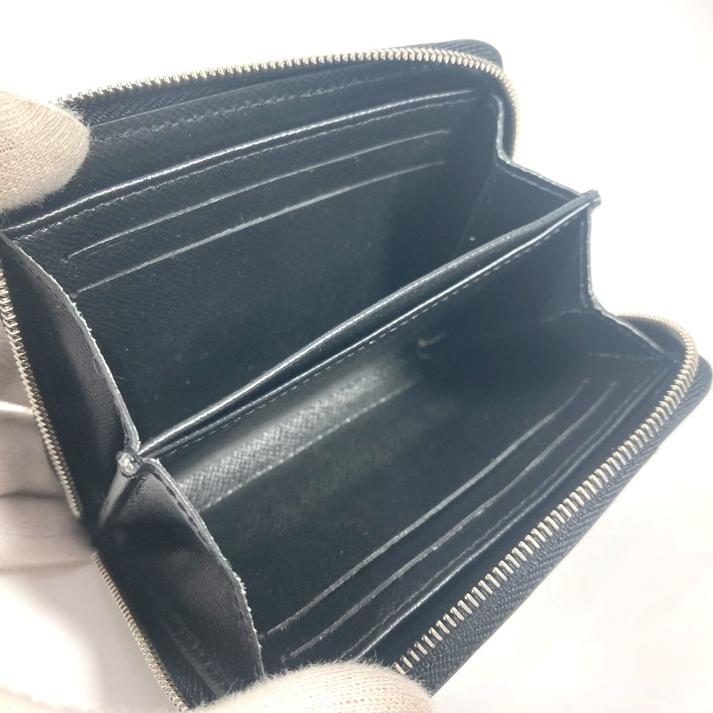 LOUIS VUITTON Coin case M60152 Epi Leather black Epi Zippy Coin Perth mens Used Authentic