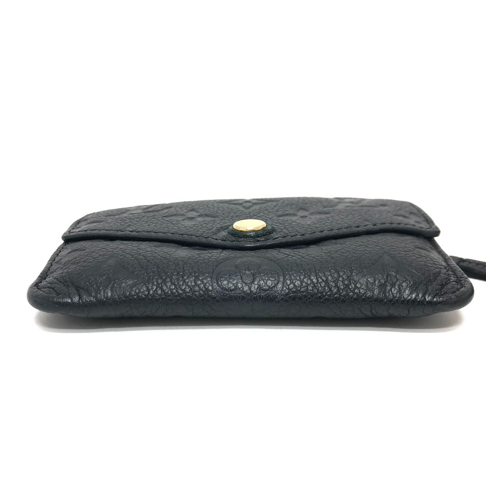 LOUIS VUITTON Coin case M60633 Monogram Ann Platt Leather black Monogram Ann Platt Pochette cree