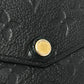 LOUIS VUITTON Coin case M60633 Monogram Ann Platt Leather black Monogram Ann Platt Pochette cree
