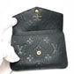 LOUIS VUITTON Coin case M60633 Monogram Ann Platt Leather black Monogram Ann Platt Pochette cree