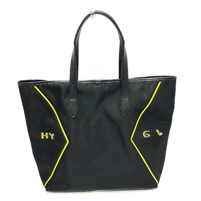 GIVENCHY Tote Bag Leather / nylon black logo