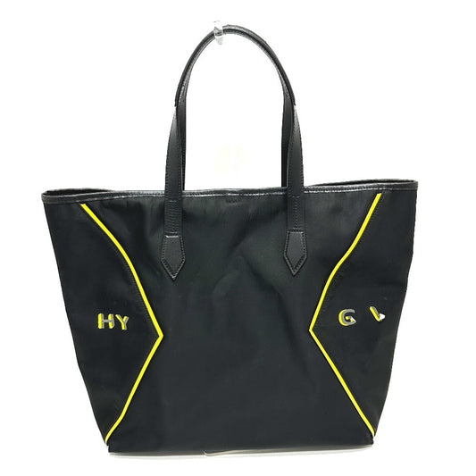 GIVENCHY Tote Bag Leather / nylon black logo